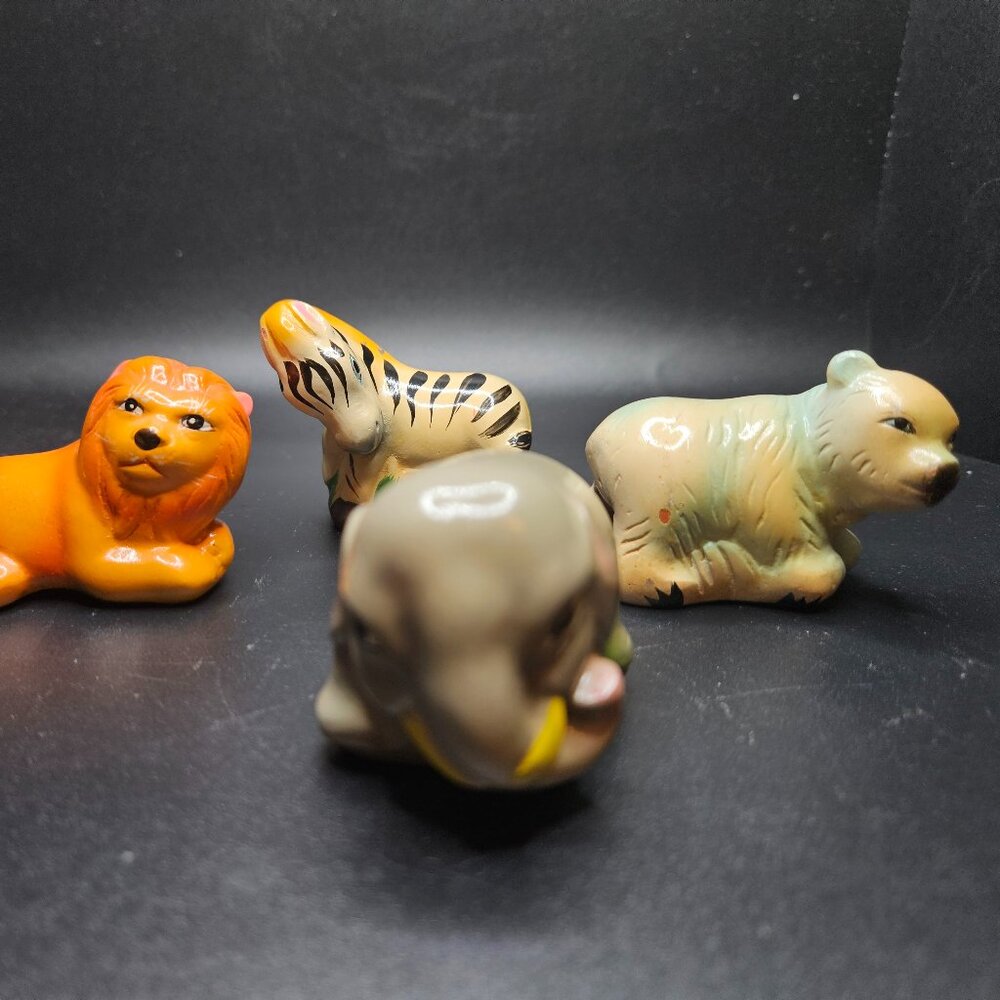 Vintage Zoo Animal Pencil Sharpeners